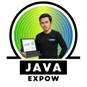 Home animate java presenta logo